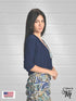 Bolero with 3/4 sleeves - T360